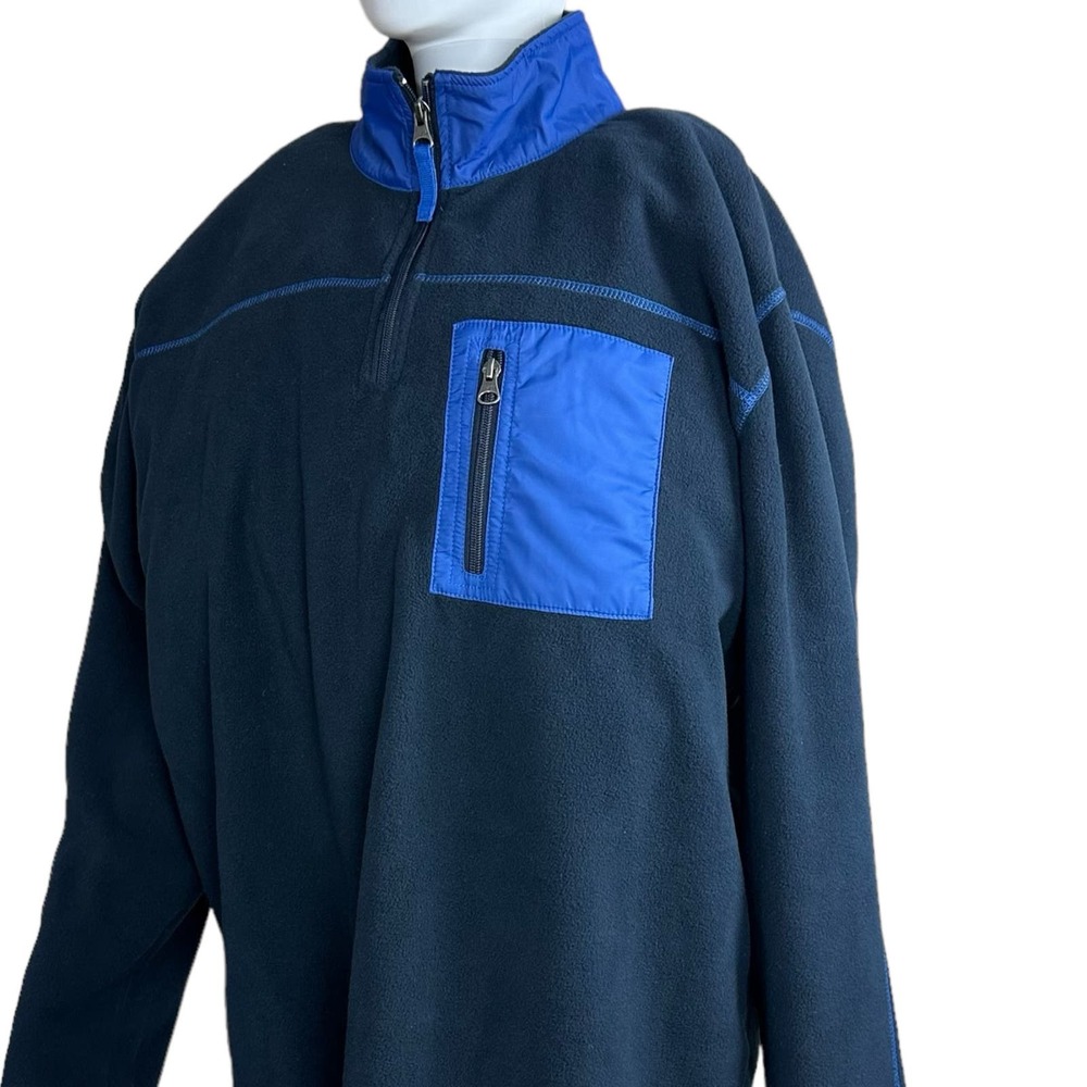 Weatherproof Vintage Royal Blue Navy 1/4 zip pullover size XXL‎ - Picture 5 of 7